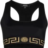 ( Nouvelle Collection ) Versace Brassière De Sport La Greca 1B004 NERO