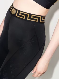 ( Nouvelle Collection ) Versace Legging à Taille Greca 1B003 NERO 7 ( Nouvelle Collection ) Versace Legging à Taille Greca 1B003 NERO -Pas Cher Versace Boutique 17342677 39573348 600