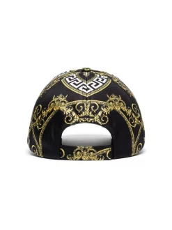 ( Nouvelle Collection ) Versace 5B040 NERO/BIANCO Casquette Medusa Greca Homme -Pas Cher Versace Boutique 17347896 37698436 600