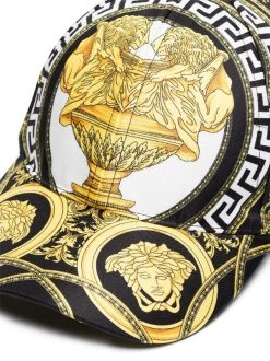 ( Nouvelle Collection ) Versace 5B040 NERO/BIANCO Casquette Medusa Greca Homme -Pas Cher Versace Boutique 17347896 37699037 600