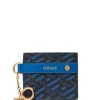 ( Nouvelle Collection ) Versace Portefeuille La Greca En Cuir Homme