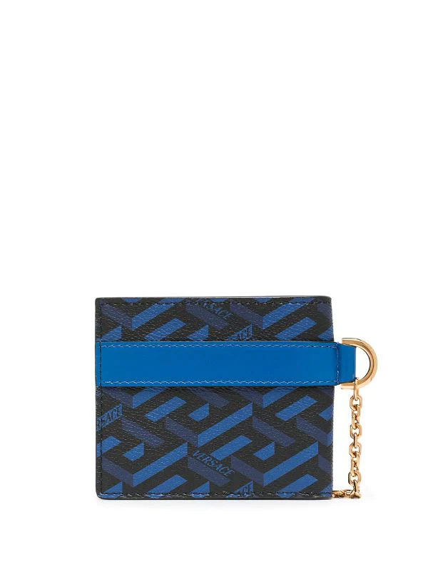 ( Nouvelle Collection ) Versace Portefeuille La Greca En Cuir Homme 2 ( Nouvelle Collection ) Versace Portefeuille La Greca En Cuir Homme – Image 2