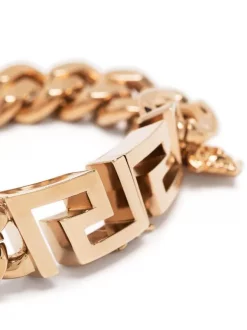 Versace Bracelet La Greca à Détail En Chaîne 3J000 VERSACE GOLD -Pas Cher Versace Boutique 17366755 35908441 600