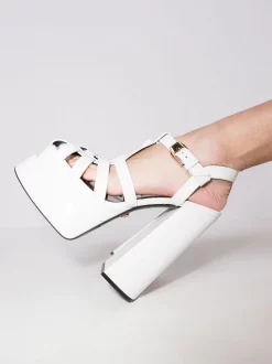 ( Nouvelle Collection ) Versace Sandales La Medusa à Plateforme Femme -Pas Cher Versace Boutique 17375747 38420961 600