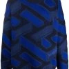 Versace Pull La Greca En Jacquard 5U180 BLU NAVY + BLACK