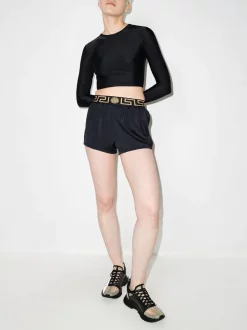 ( Access Edit ) Versace Short à Taille Greca Femme -Pas Cher Versace Boutique 17392899 38183455 600