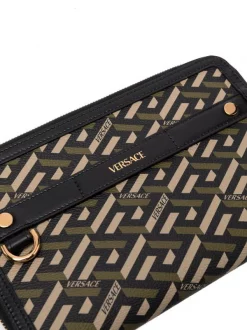 Versace Pochette Greca En Cuir à Logo Imprimé Femme -Pas Cher Versace Boutique 17407622 36186993 600