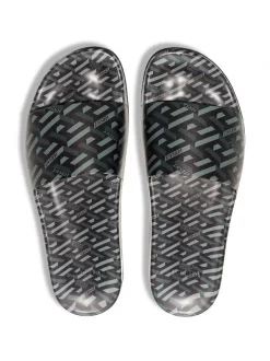 ( Nouvelle Collection ) Versace 5B050 NERO+GRIGIO Claquettes à Imprimé Greca Homme 9 ( Nouvelle Collection ) Versace 5B050 NERO+GRIGIO Claquettes à Imprimé Greca Homme -Pas Cher Versace Boutique 17420605 37002694 600