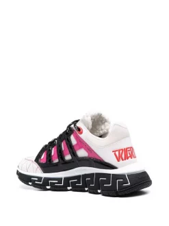 ( Nouvelle Collection ) Versace Baskets Trigreca 2W090 WHITE+FUCHSIA 6 ( Nouvelle Collection ) Versace Baskets Trigreca 2W090 WHITE+FUCHSIA -Pas Cher Versace Boutique 17426706 36068004 600