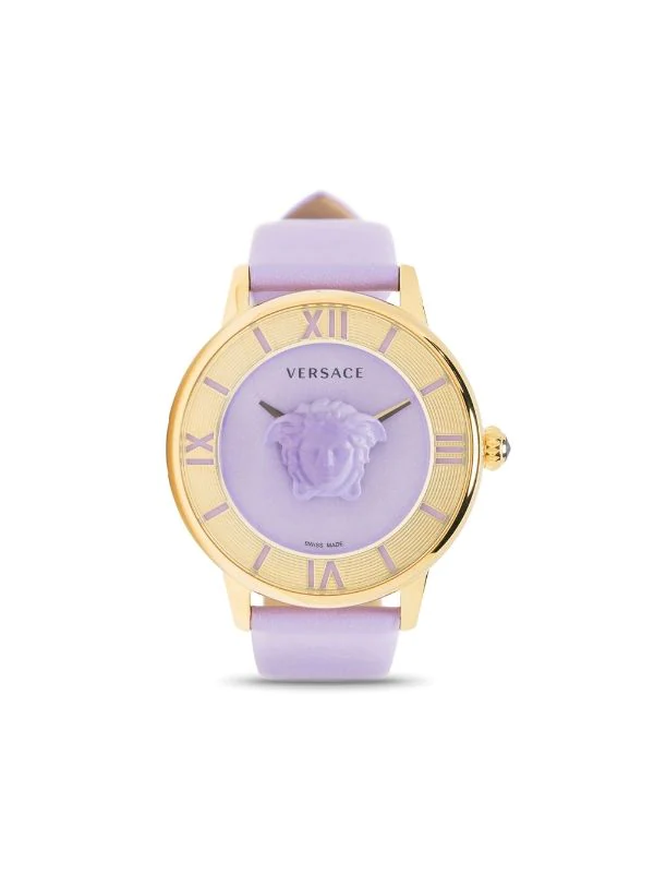 Versace Montre La Medusa 38 Mm PURPLE 1 Versace Montre La Medusa 38 Mm PURPLE