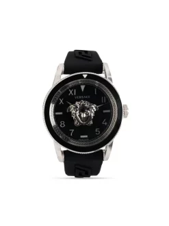 ( Nouvelle Collection ) Versace Montre V-Palazzo Medusa 43 Mm BLACK