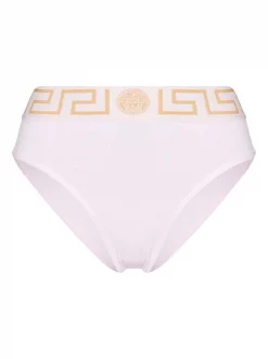 ( Access Edit ) Versace 1PB90 PINK Culotte à Bande Greca Femme