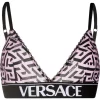 ( Nouvelle Collection ) Versace 5P210 CANDY BLACK Soutien-gorge La Greca Femme