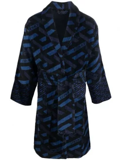 Versace Peignoir La Greca Femme