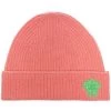 ( Nouvelle Collection ) Versace 1R380 BRIGHT CORAL Bonnet Medusa Head Nervuré Femme