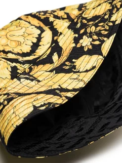 ( Nouvelle Collection ) Versace Bob à Imprimé Barocco 5B000 NERO+ORO -Pas Cher Versace Boutique 17501417 37414219 600