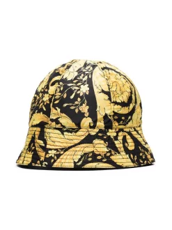 ( Nouvelle Collection ) Versace Bob à Imprimé Barocco 5B000 NERO+ORO -Pas Cher Versace Boutique 17501417 37415164 600