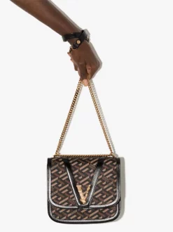 ( Access Edit ) Versace Sac Porté épaule Virtus La Greca Femme -Pas Cher Versace Boutique 17501445 37285178 600