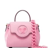 ( Nouvelle Collection ) Versace IP65V BABY PINK Petit Sac à Main La Medusa En Cuir Femme