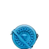 ( Nouvelle Collection ) Versace Sac Rond La Medusa En Cuir 1U38V BLUE