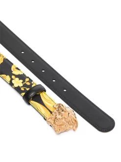 ( Access Edit ) Versace Ceinture à Boucle Medusa Head K4MCT NERO-MULTICOLOR-ORO TRIBUTE -Pas Cher Versace Boutique 17502166 37604207 600