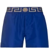 Versace Short De Bain à Bande Greca Homme