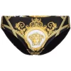 ( Nouvelle Collection ) Versace 5B090 BLACK GOLD Short De Bain à Imprimé Barroco Homme