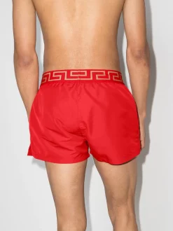 ( Access Edit ) Versace A9X2 RED GOLD Short De Bain à Bande Greca Homme -Pas Cher Versace Boutique 17513309 37818525 600