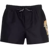 ( Nouvelle Collection ) Versace 5B000 BLACK GOLD Short De Bain à Motif Medusa Homme
