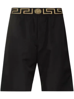 ( Access Edit ) Versace Short De Bain à Bande Greca Homme
