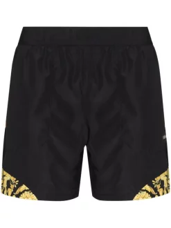 Versace Short à Imprimé Baroque Homme