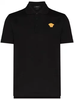 ( Access Edit ) Versace Polo à Motif Medusa A2003 BLACK GOLD