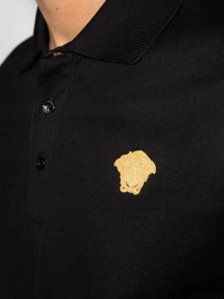 ( Access Edit ) Versace Polo à Motif Medusa A2003 BLACK GOLD -Pas Cher Versace Boutique 17515008 37739273 600