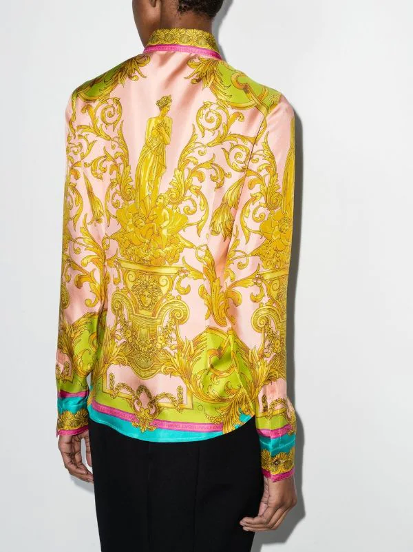 ( Access Edit ) Versace T-shirt à Imprimé Medusa Renaissance 5P370 3 ( Access Edit ) Versace T-shirt à Imprimé Medusa Renaissance 5P370 – Image 3