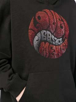 ( Nouvelle Collection ) Versace Hoodie à Logo Orné De Cristaux 1B000 -Pas Cher Versace Boutique 17546907 38357204 600