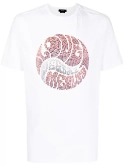 ( Nouvelle Collection ) Versace T-shirt à Logo Medusa Homme