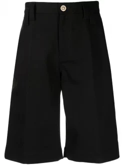 ( Nouvelle Collection ) Versace 1B000 Bermuda à Coupe Droite Homme