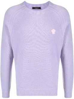 ( Nouvelle Collection ) Versace Pull à Patch Logo Homme