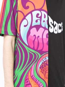 ( Nouvelle Collection ) Versace T-shirt Medusa Music Imprimé 5B020 -Pas Cher Versace Boutique 17547261 38357240 600