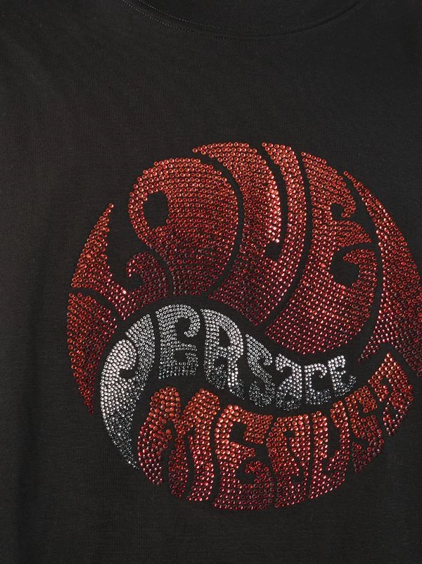 ( Nouvelle Collection ) Versace T-shirt En Coton à Logo Homme 5 ( Nouvelle Collection ) Versace T-shirt En Coton à Logo Homme – Image 5