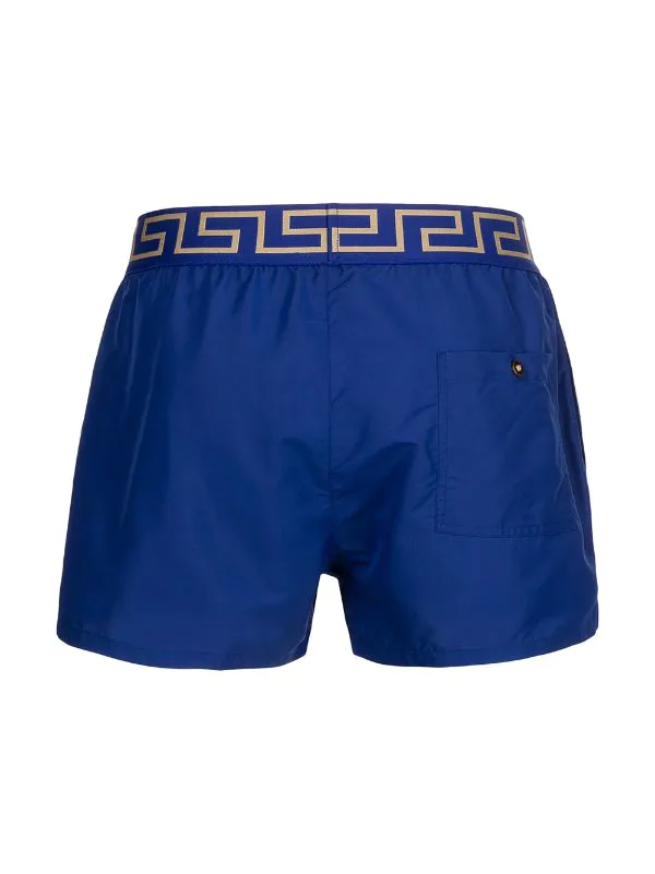 Versace A85K Short De Bain à Bande Greca Homme 2 Versace A85K Short De Bain à Bande Greca Homme – Image 2