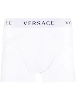 Versace Boxer à Bande Logo A1001