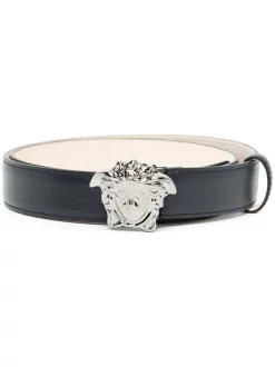 ( Nouvelle Collection ) Versace Ceinture En Cuir à Détail Medusa Homme