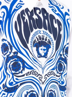 ( Nouvelle Collection ) Versace Chemise à Imprimé Medusa Music 2W580 -Pas Cher Versace Boutique 17547383 38354306 600