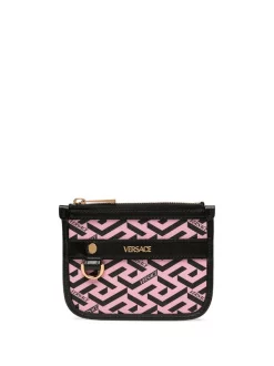 ( Nouvelle Collection ) Versace Porte-monnaie La Greca Femme