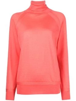 ( Nouvelle Collection ) Versace Pull En Laine à Col Montant Femme