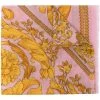 ( Nouvelle Collection ) Versace Grand Foulard Barocco 91 En Soie 5P220