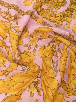 ( Nouvelle Collection ) Versace Grand Foulard Barocco 91 En Soie 5P220 -Pas Cher Versace Boutique 17547752 38108287 600