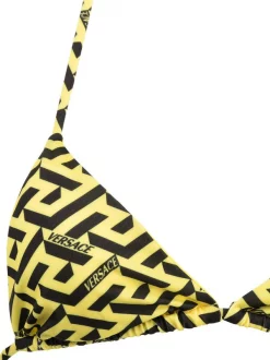 ( Nouvelle Collection ) Versace Haut De Bikini à Motif Monogrammé Femme -Pas Cher Versace Boutique 17547800 37397263 600