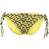 ( Nouvelle Collection ) Versace 5Y090 Bas De Bikini à Imprimé Greca Signature Femme